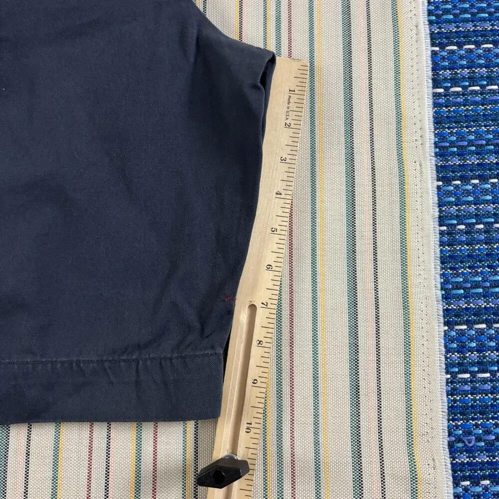 Gap Shorts Mens 42 Blue Classic Short Cotton Chino Relaxed Fit 10 Inseam NEW